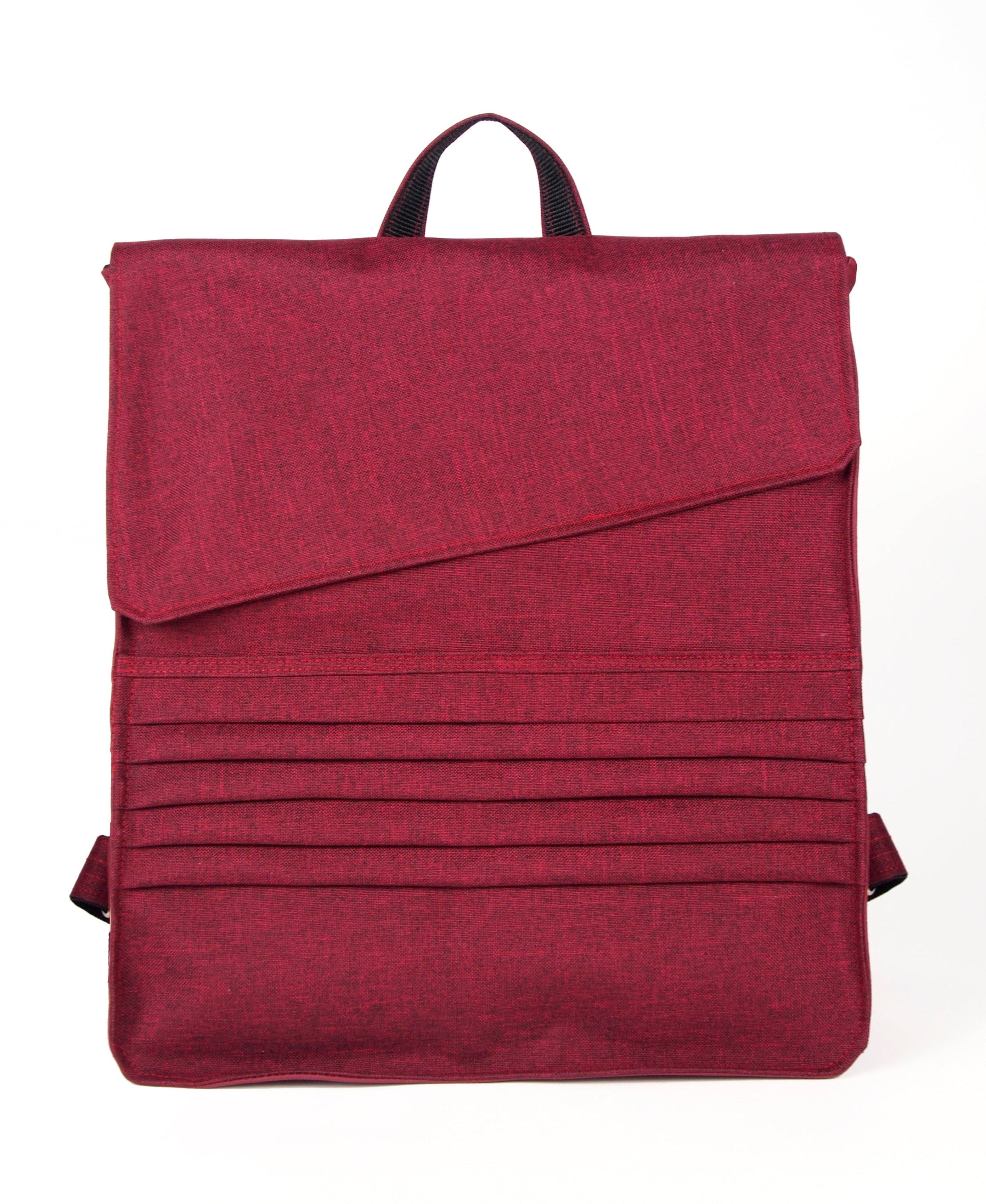 Bardo work backpack - red - Premium Bardo work backpack from BARDO ART WORKS - Just lvblue, dark blue, handemade, laptop backpack, unisex, vegan leather, water proof, work160! Shop now at BARDO ART WORKS