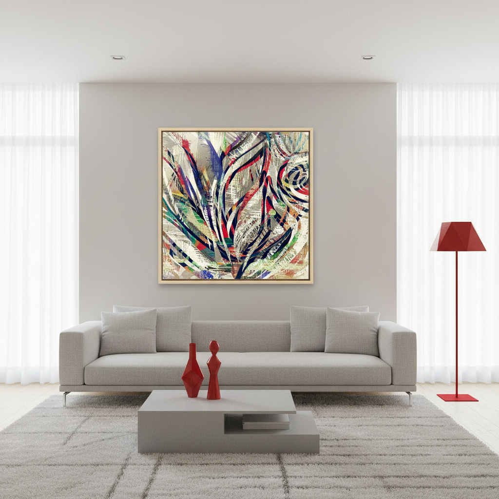 Bardo print върху канава с дървена подрамка  - Soul 250.53 €