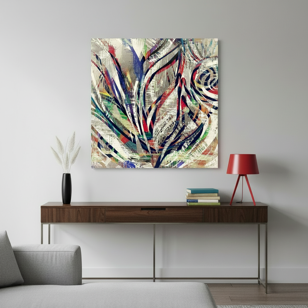 Bardo print върху канава с дървена подрамка  - Soul 250.53 €