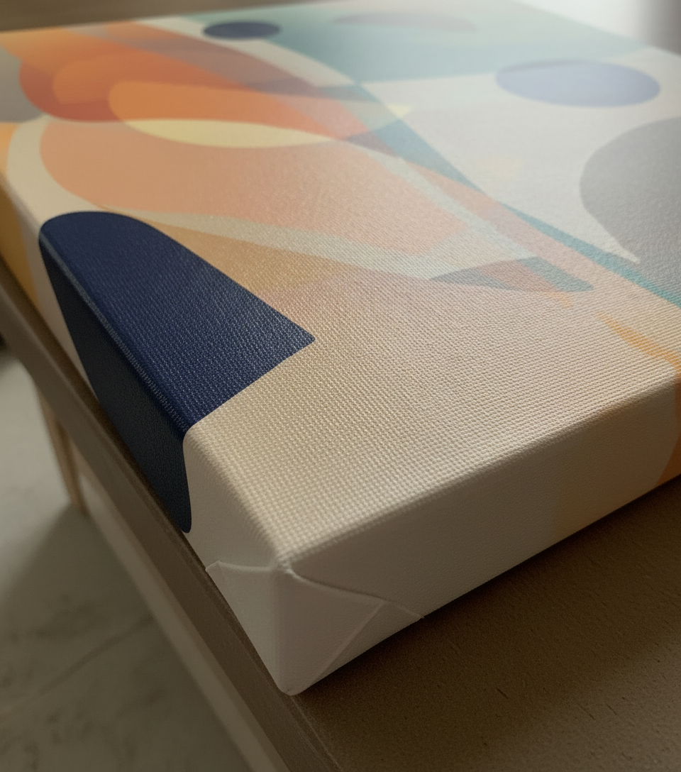 Bardo print върху канава с дървена подрамка  - Desert flowers 214.74 €