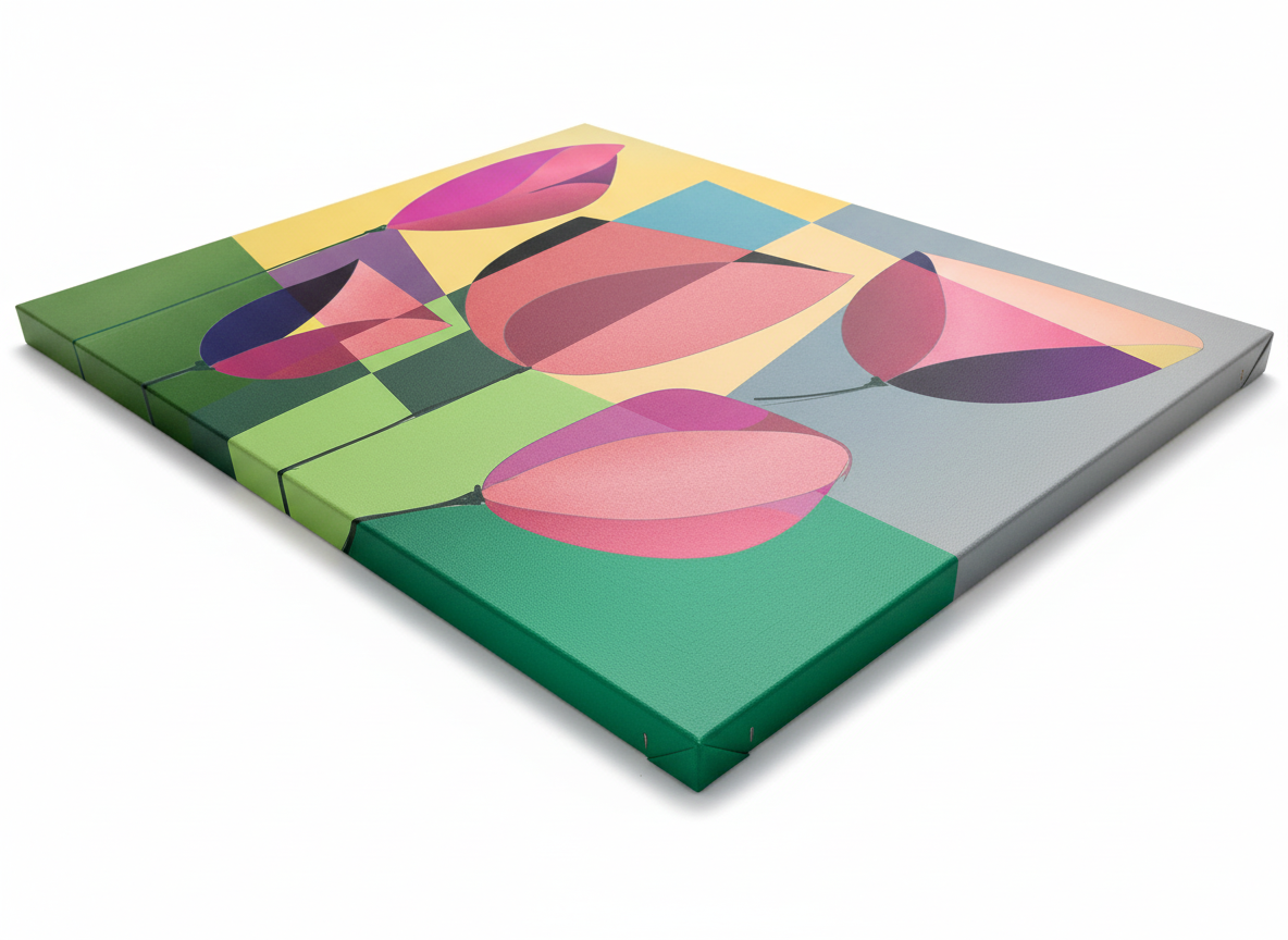 Bardo print върху канава с дървена подрамка  - Pop-up tulips 178.95 €