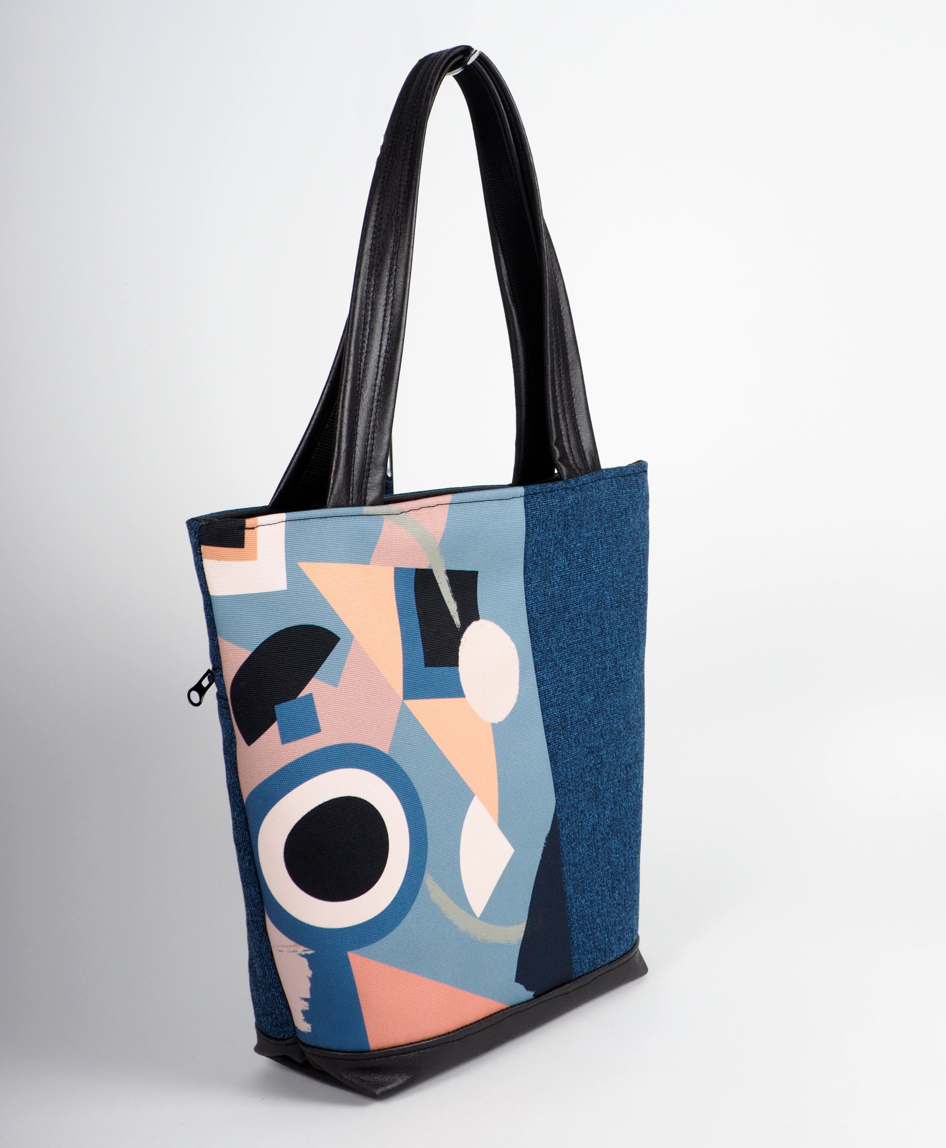 Bardo Casablanca textile bag - Blue geometric 48.57 €