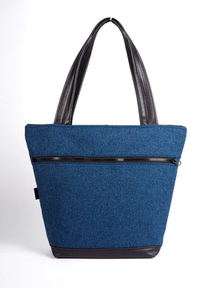 Bardo Casablanca textile bag - Blue geometric 48.57 €