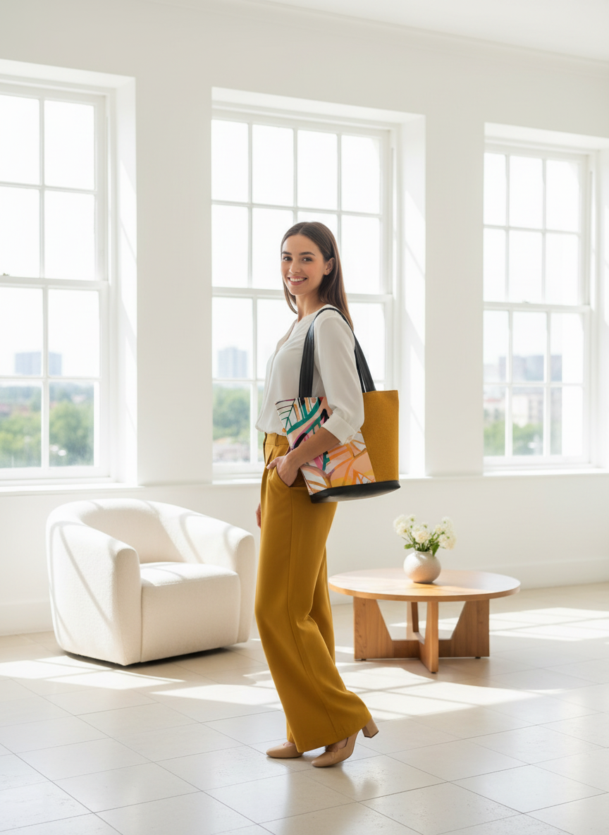 Bardo Casablanca textile bag - Havana 48.57 € - 12% отстъпка = 42.77 €