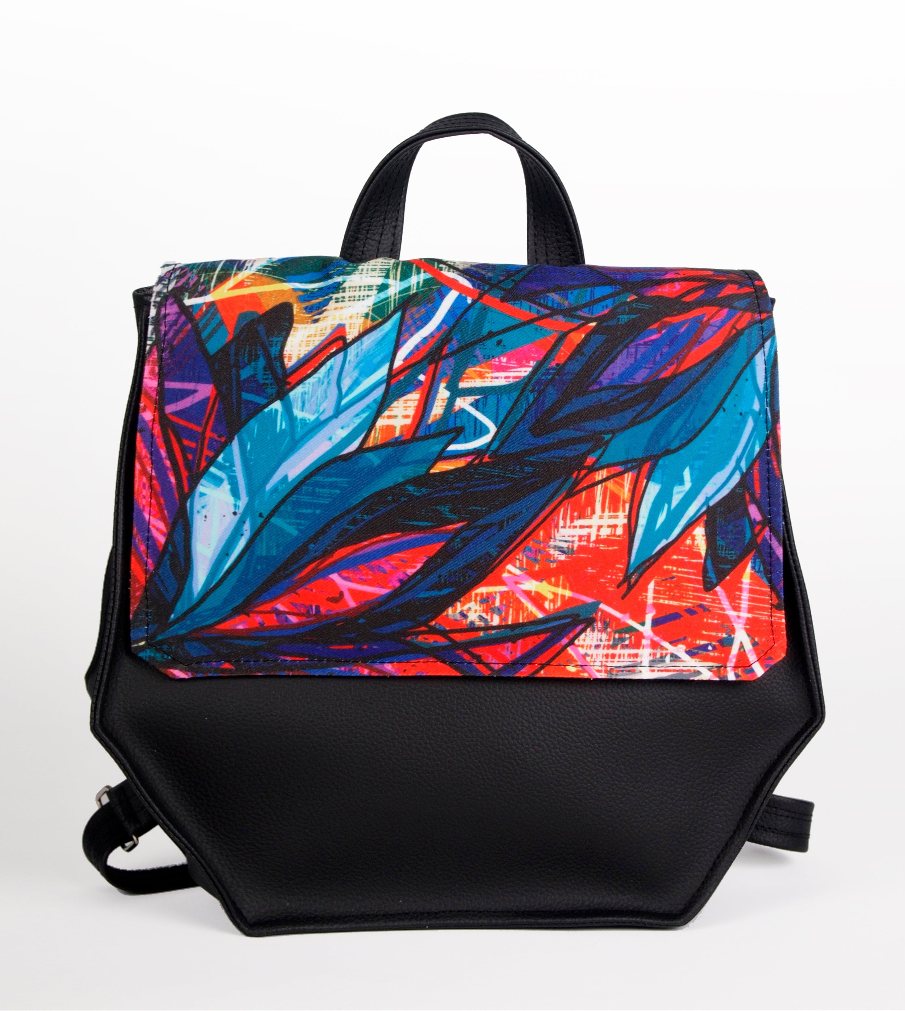 Bardo backpack honey cell - Blue Water Lily  33.23 €