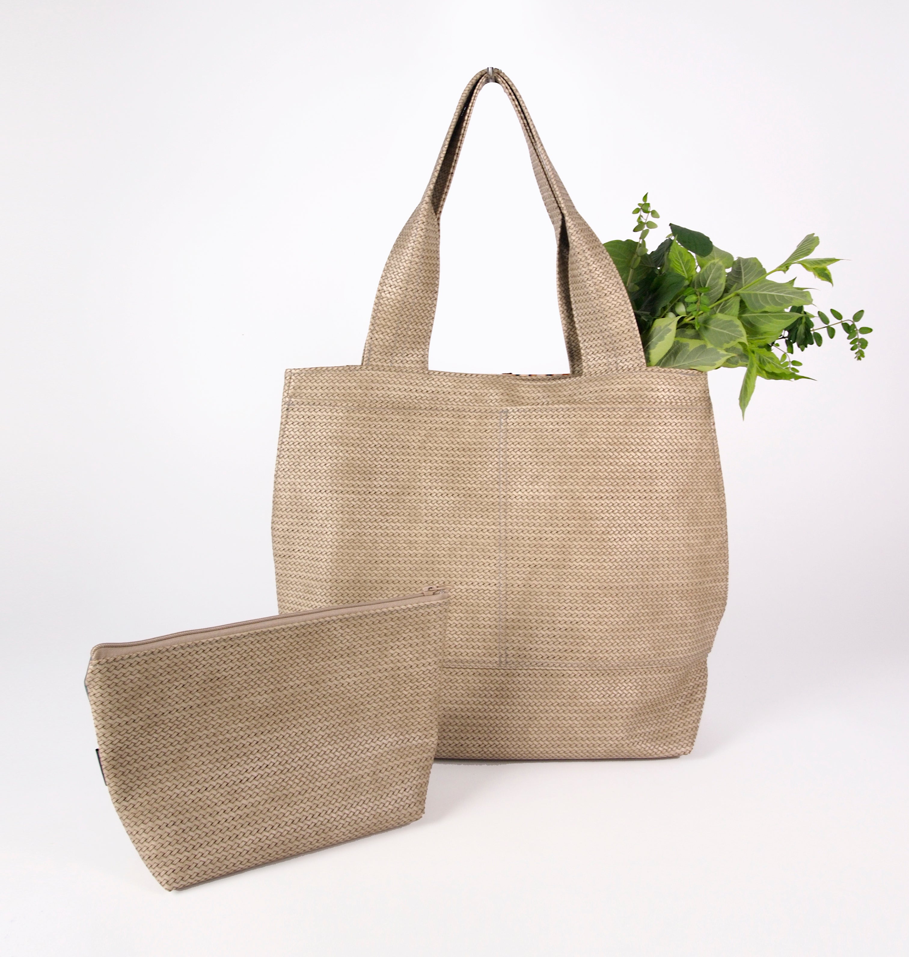 Bardo - Casablanca beige large bag - Premium large tote bag from BARDO ART WORKS - Just lv120! Shop now at BARDO ART WORKS