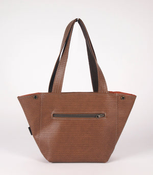 Bardo - Casablanca brown small bag - Premium large tote bag from BARDO ART WORKS - Just lv75! Shop now at BARDO ART WORKS