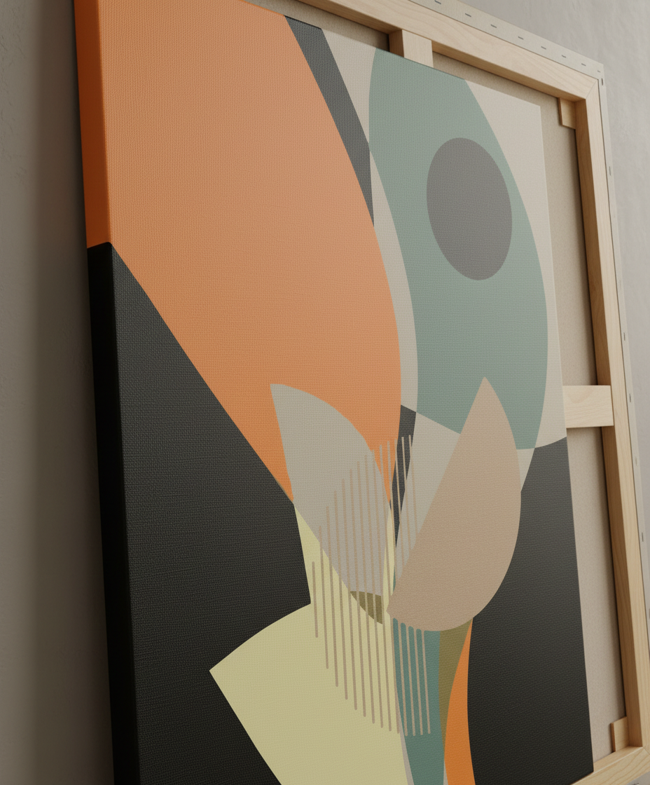 Bardo print върху канава с дървена подрамка  - Musical sensations 214.74 €