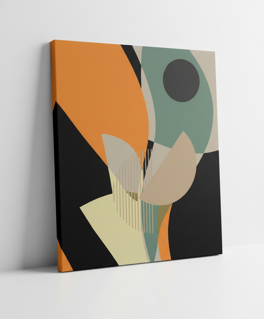 Bardo print върху канава с дървена подрамка  - Musical sensations 214.74 €