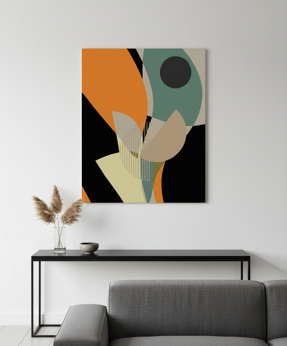 Bardo print върху канава с дървена подрамка  - Musical sensations 214.74 €