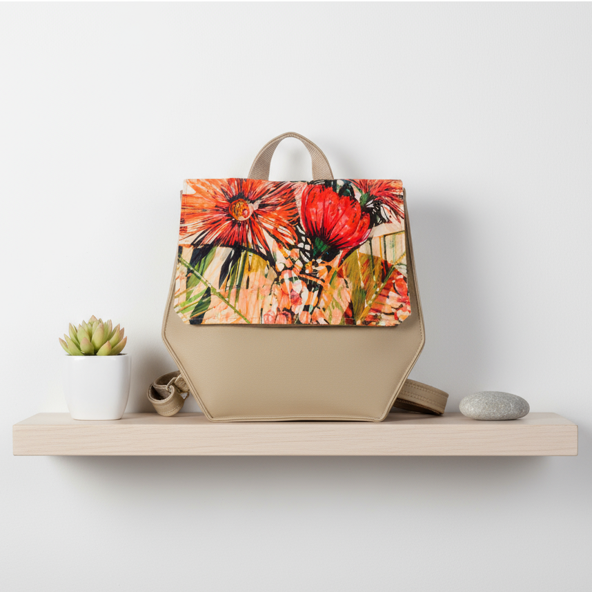 Bardo backpack honey cell - Fragrant garden  33.23 €