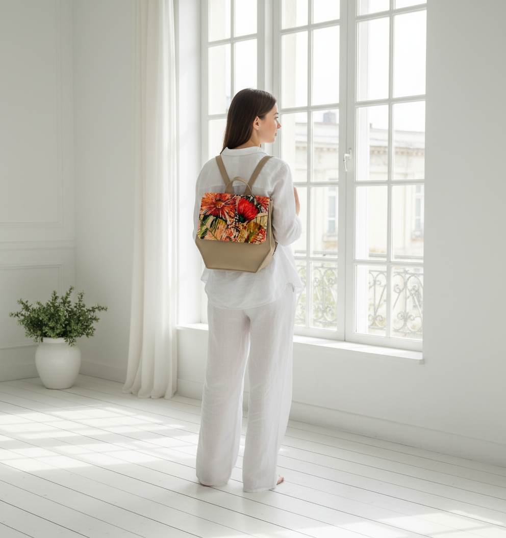 Bardo backpack honey cell - Fragrant garden  33.23 €