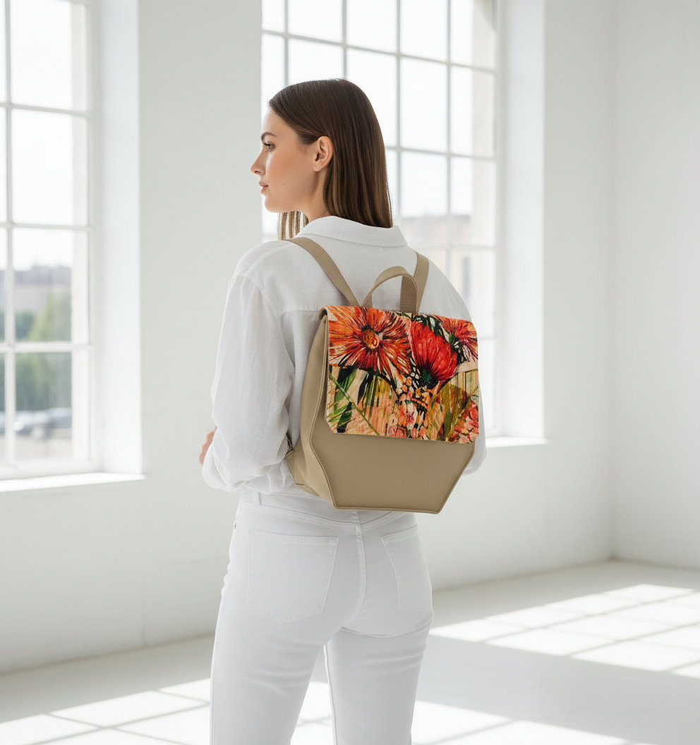 Bardo backpack honey cell - Fragrant garden  33.23 €