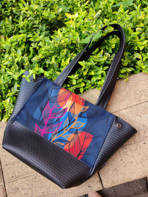 Bardo - Casablanca black small bag - Premium large tote bag from BARDO ART WORKS - Just lv75! Shop now at BARDO ART WORKS