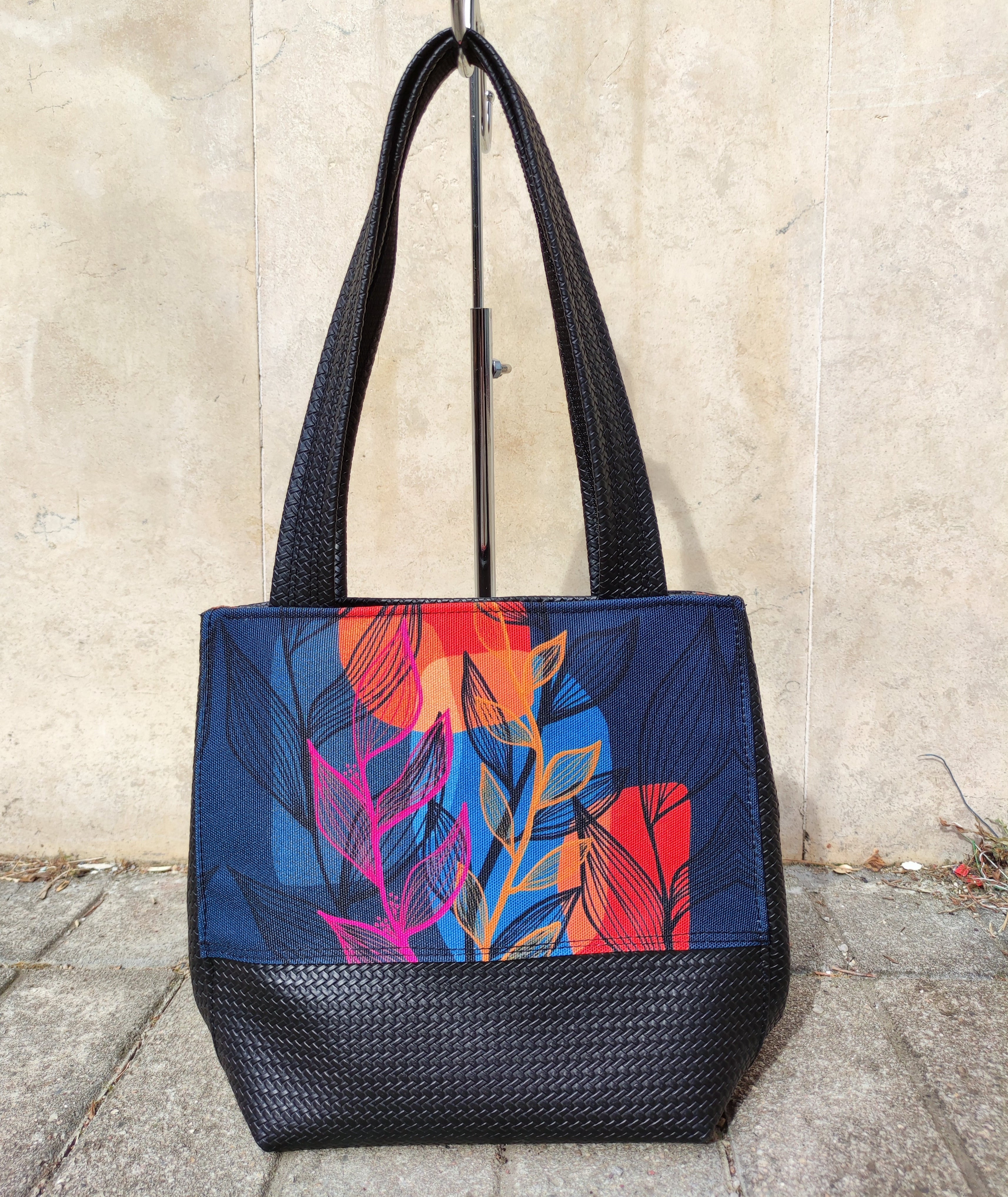 Bardo - Casablanca black small bag - Premium large tote bag from BARDO ART WORKS - Just lv75! Shop now at BARDO ART WORKS