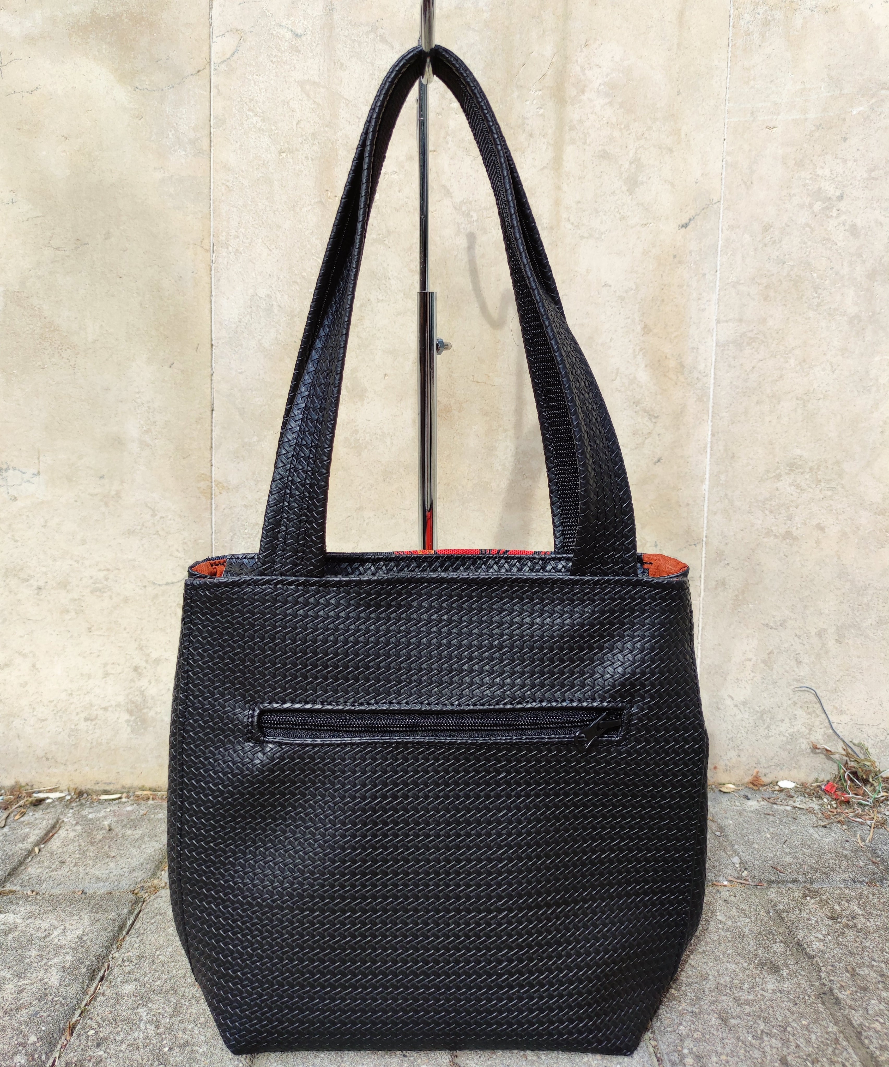 Bardo - Casablanca black small bag - Premium large tote bag from BARDO ART WORKS - Just lv75! Shop now at BARDO ART WORKS