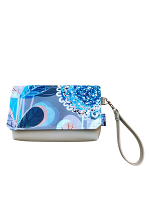 Bardo wallet – Blue flowers 21.46 €