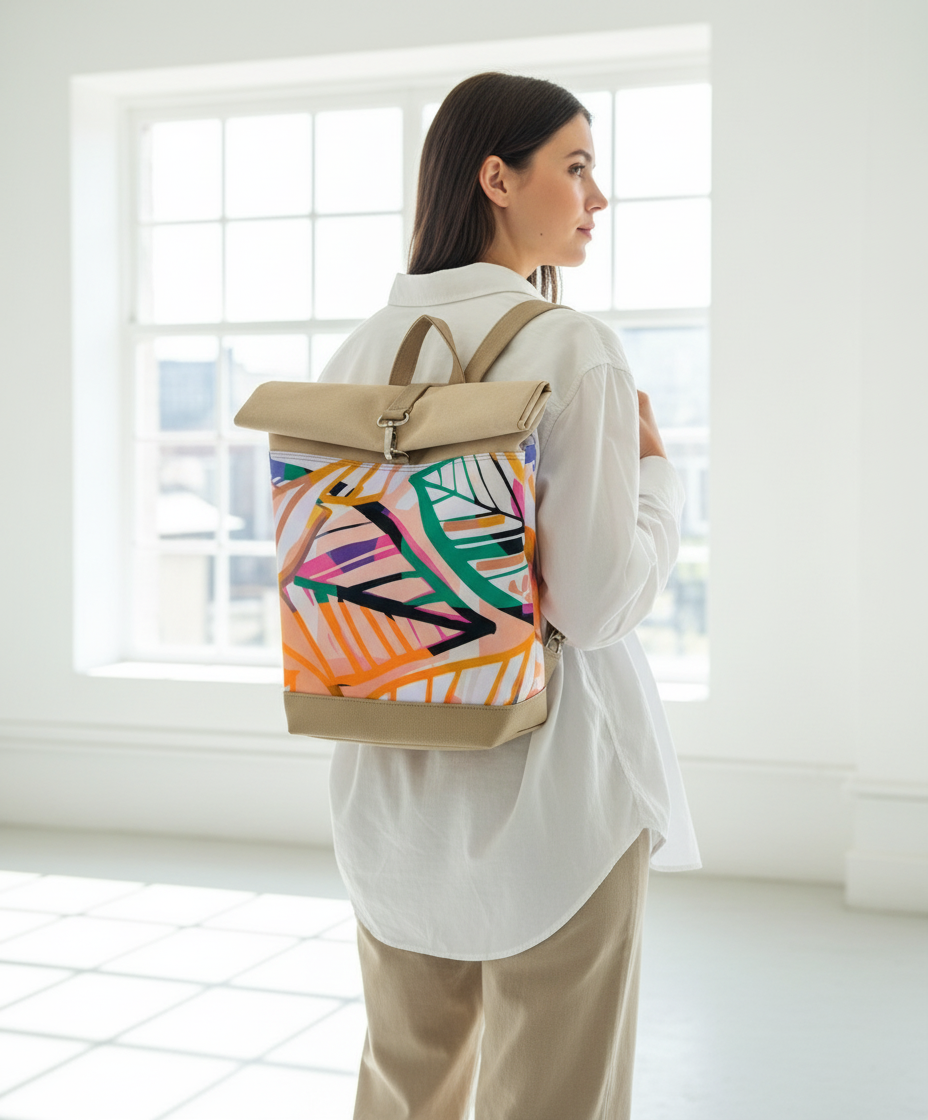 Bardo roll backpack - Havana / 45.50 €