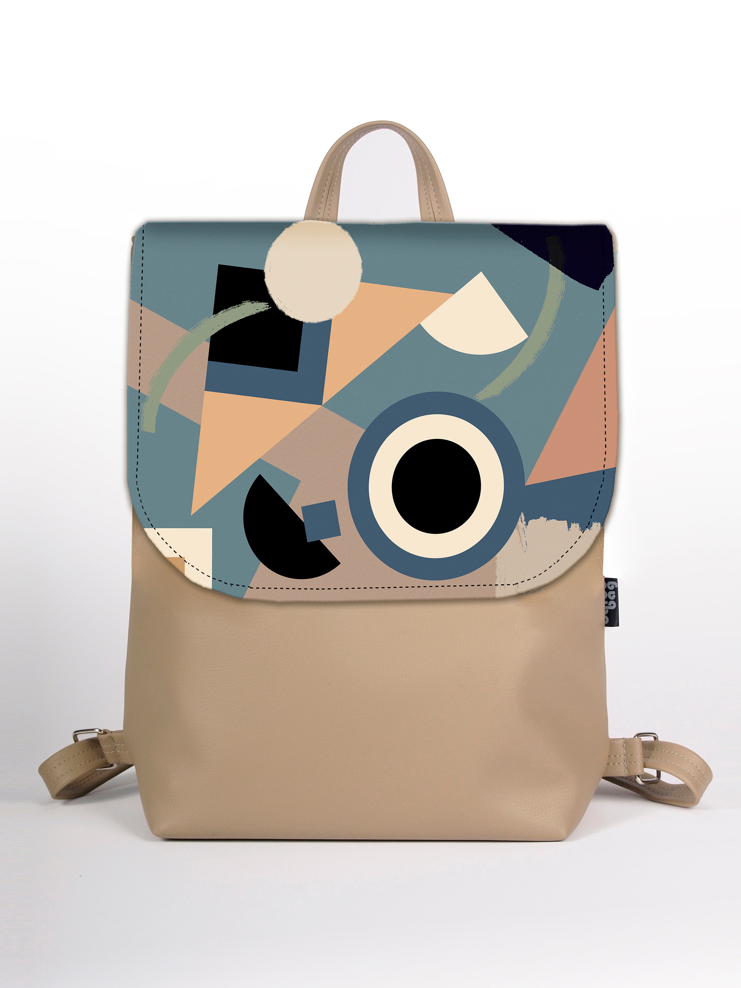 Bardo backpack large - Blue abstraction / 45.50 €