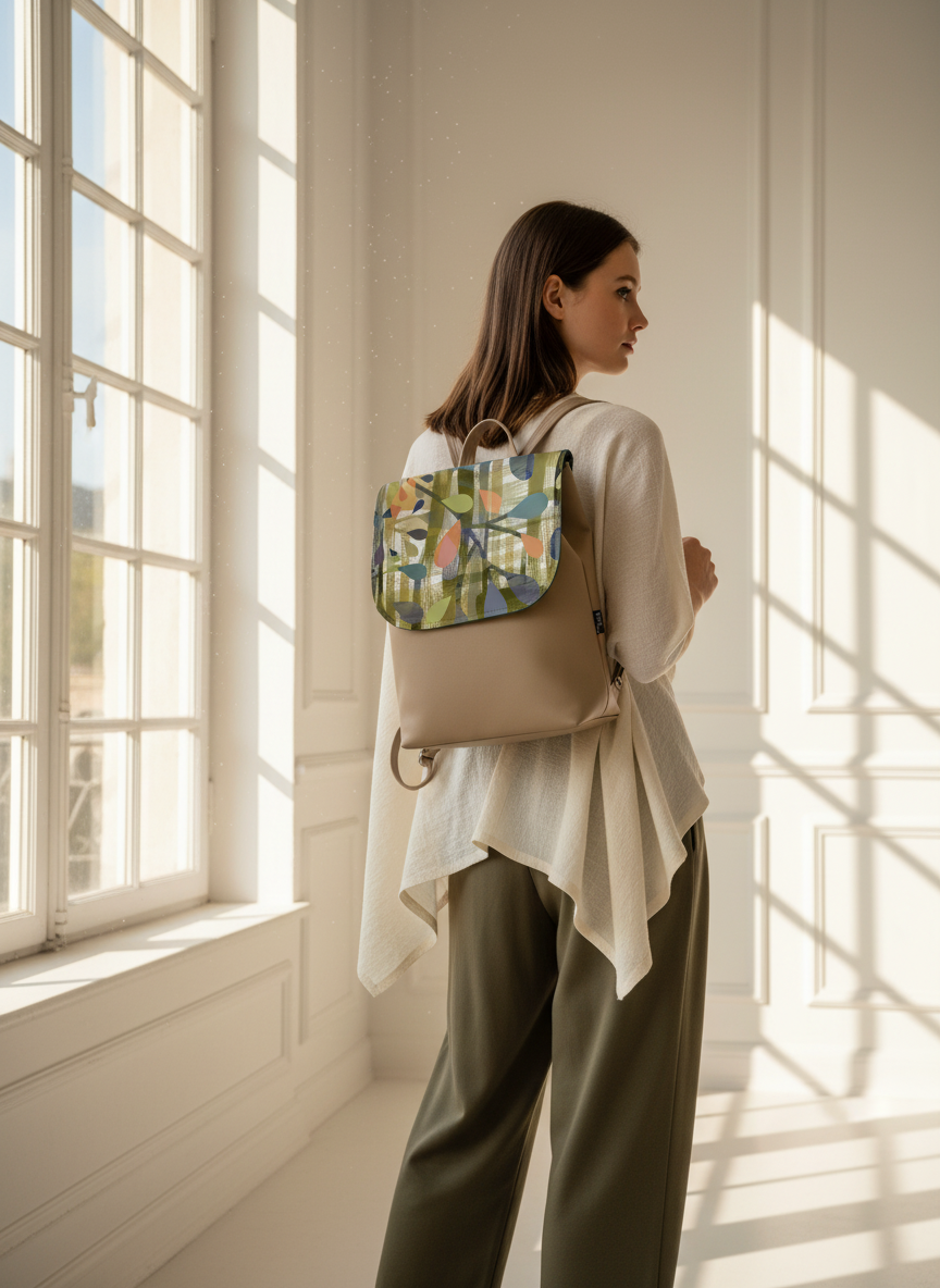 Bardo backpack large - Тhe colors of the forest   / 45.50 €