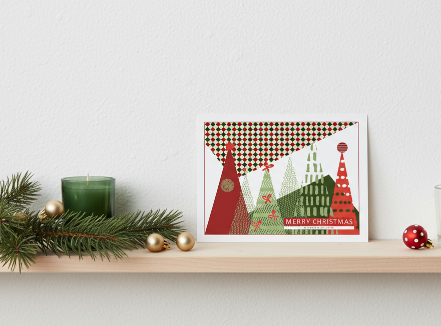 Bardo 02 Christmas card -  3.32 €