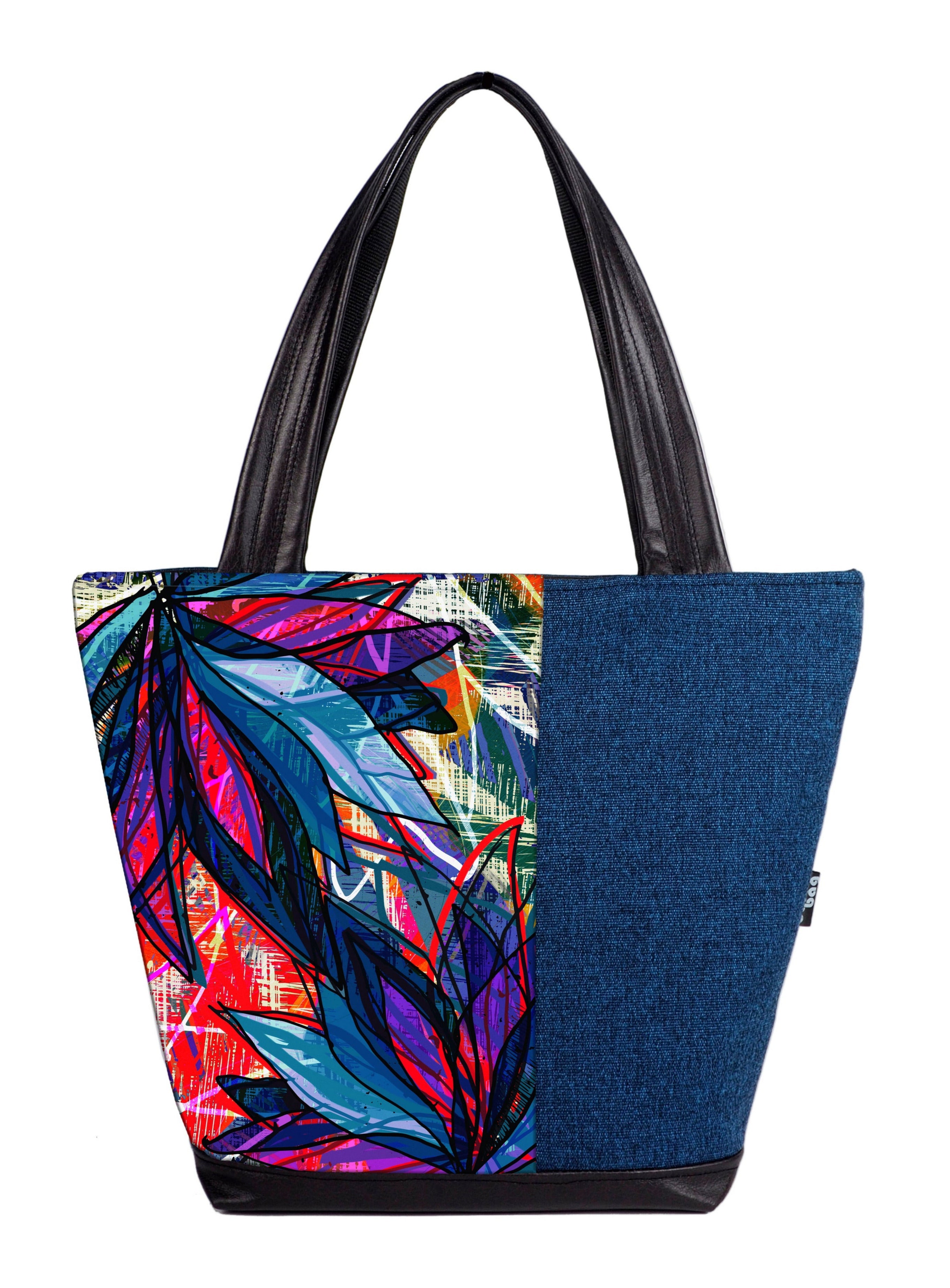 Bardo Casablanca textile bag - Blue Water Lily 48.57 €