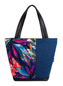 Bardo Casablanca textile bag - Blue Water Lily 48.57 €