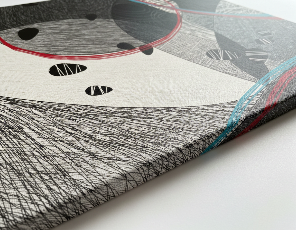 Bardo print върху канава с дървена подрамка  - Dance 214.74 €