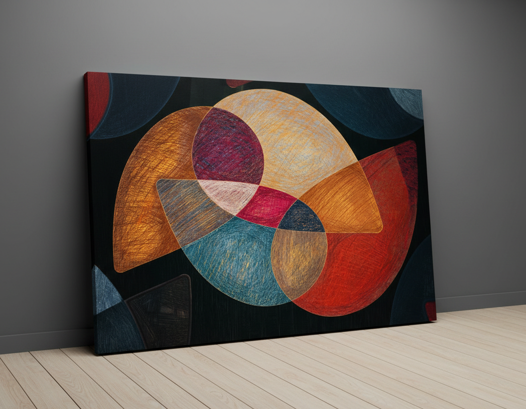 Bardo print върху канава с дървена подрамка  - Fealing 214.74 €