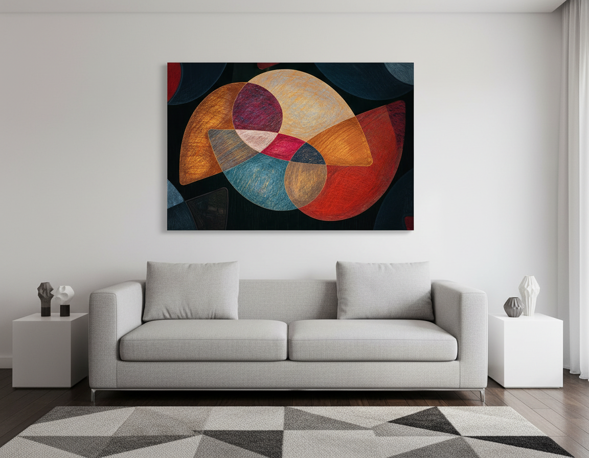 Bardo print върху канава с дървена подрамка  - Fealing 214.74 €