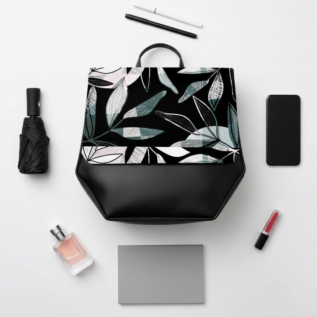 Bardo backpack honey cell - Frozen leaves  33.23 €