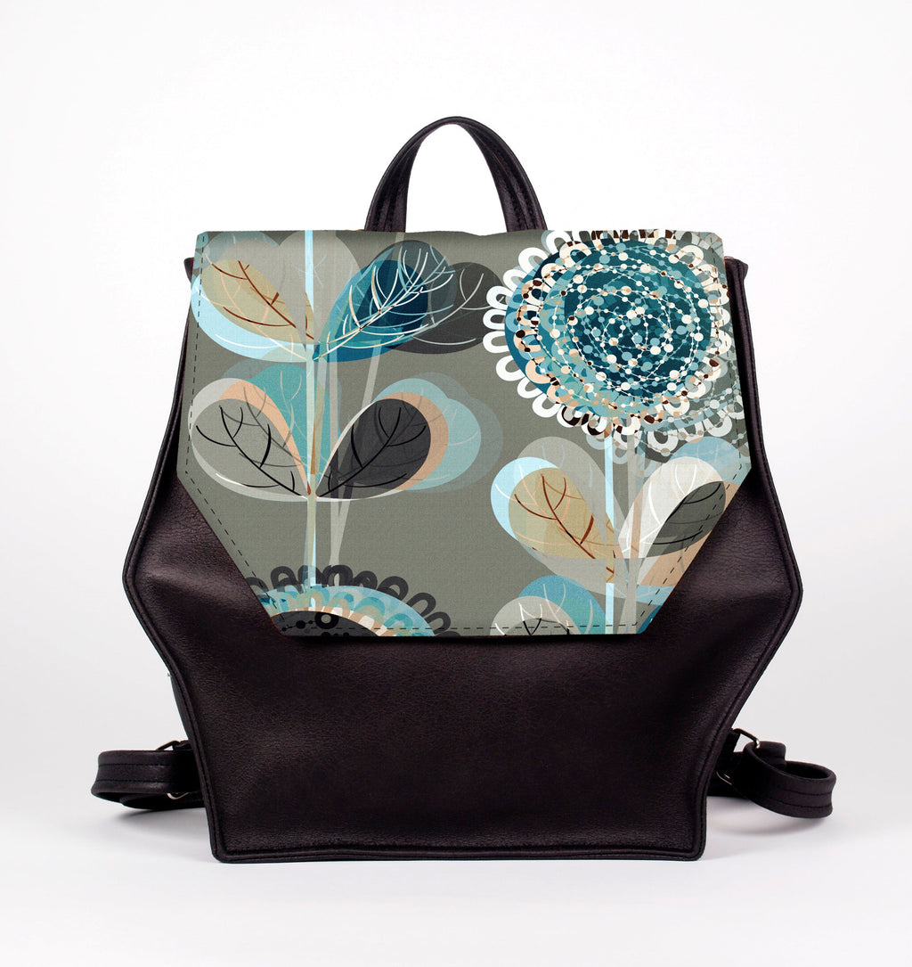 Bardo backpack torero - Winter flowers - Premium  from BARDO ART WORKS - Just lv89! Shop now at BARDO ART WORKS