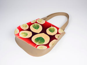 Bardo style bag - Rosily - Premium style bag from BARDO ART WORKS - Just lvbeige, green, leaves, pink, red, Rosily, summer69.00! Shop now at BARDO ART WORKS