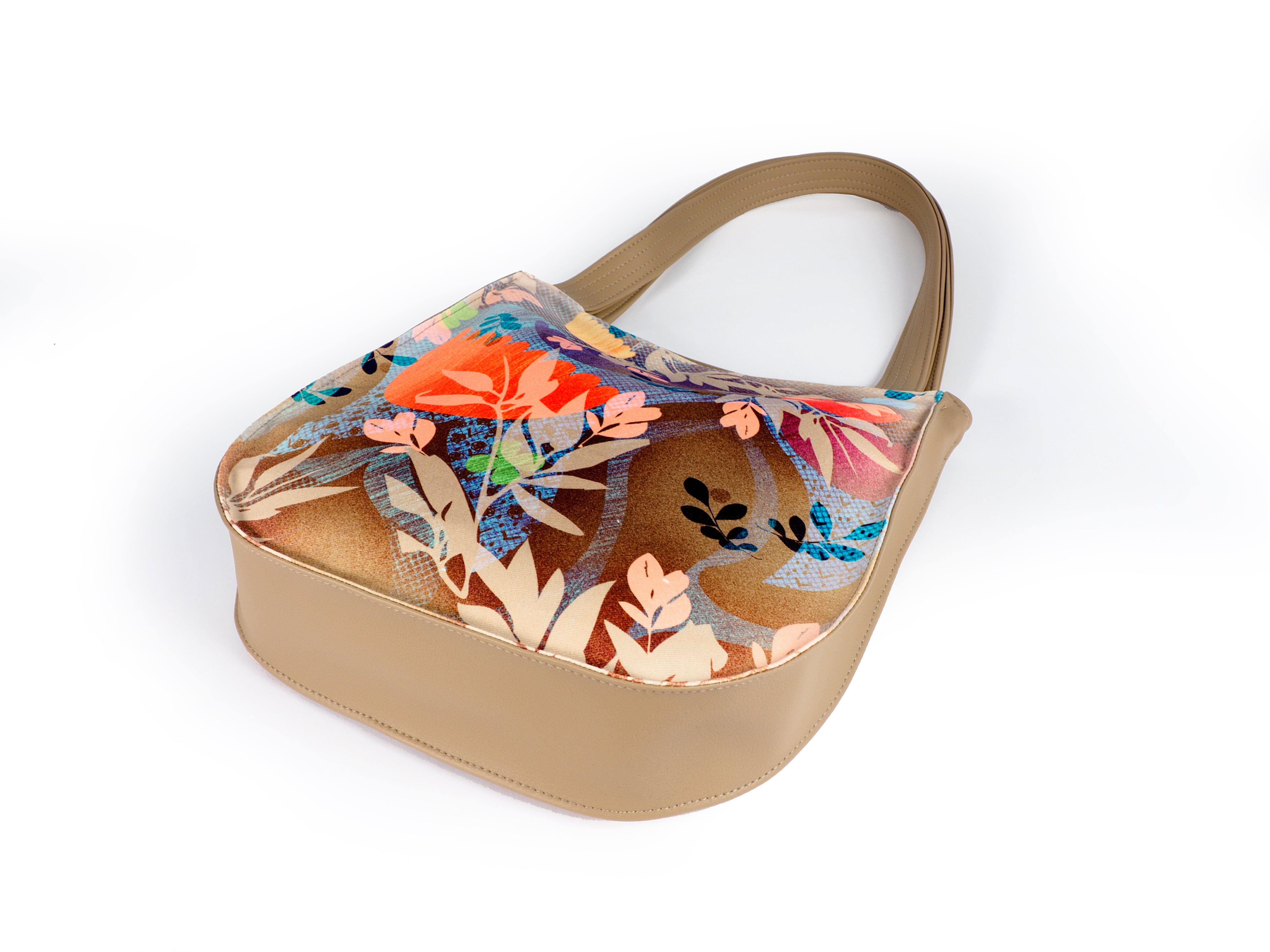 Bardo style bag - Summer time - Premium style bag from BARDO ART WORKS - Just lvbeige, green, leaves, pink, red, Rosily, summer69.00! Shop now at BARDO ART WORKS