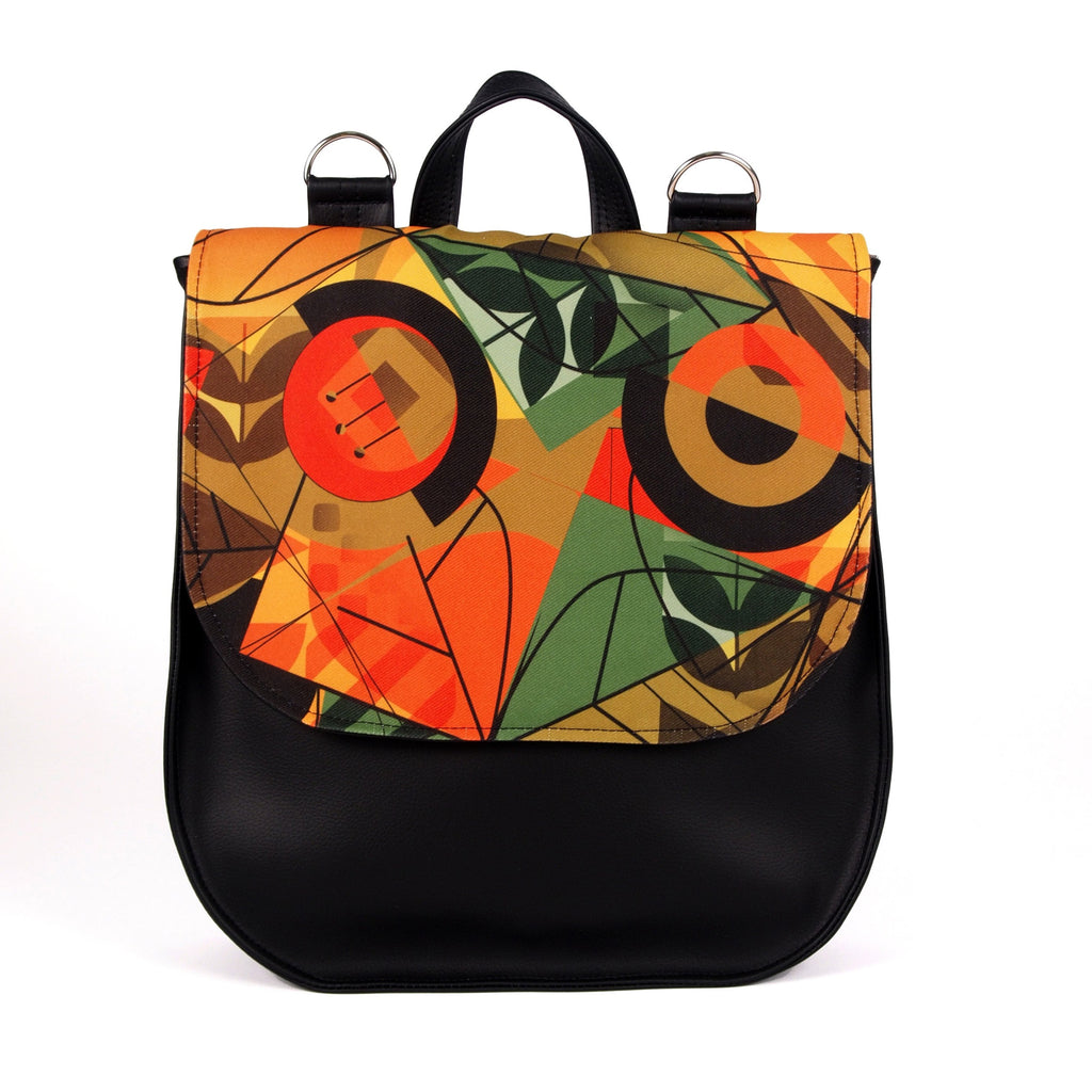 Bardo backpack&bag - Geometric flowers - Premium bardo backpack&bag from BARDO ART WORKS - Just lv85.00! Shop now at BARDO ART WORKS