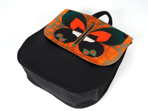 Bardo backpack&bag - Butterfly - Premium bardo backpack&bag from BARDO ART WORKS - Just lvart bag, backpack, bag, black, floral, flowers, gift, green, handemade, messenger, nature, red, urban style, vegan leather, woman85.00! Shop now at BARDO ART WORKS