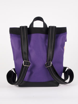 Bardo roll backpack - Together - Premium Bardo backpack from BARDO ART WORKS - Just lvabstract, art, backpack, black, dance, dark blue, gift, handemade, jazz, orange, purple, red, tablet, urban style, vegan leather, woman85.00! Shop now at BARDO ART WORKS