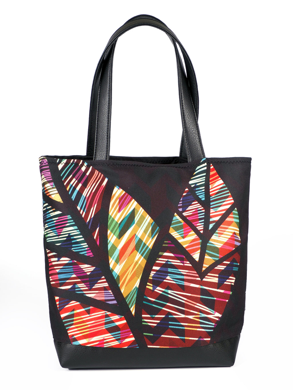 Bardo large tote bag - Оne whole - Premium large tote bag from Bardo bag - Just lvabstract, black, blue, dark blue, floral, gift, green, handemade, nature, purple, red, tablet, tote bag, vegan leather, woman, work tote bag, yellow89.00! Shop now at BARDO ART WORKS