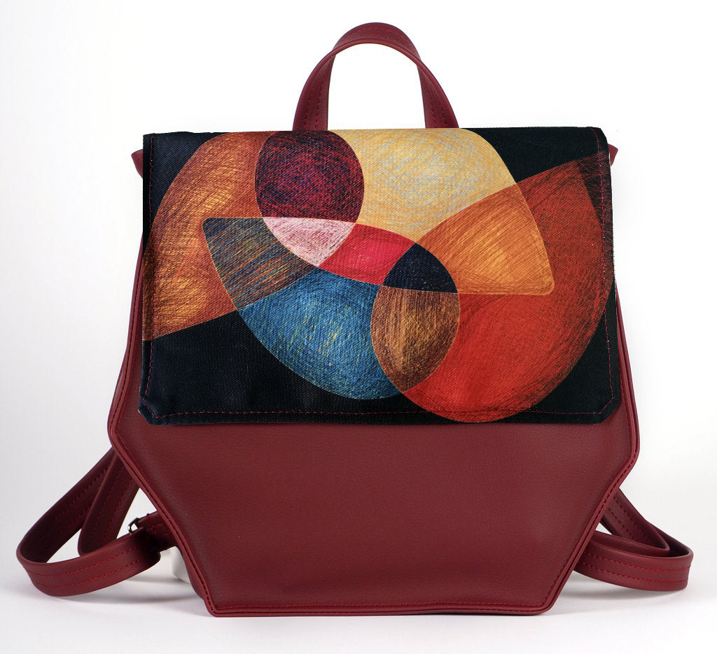 Bardo backpack honey cell - Feeling - Premium  from BARDO ART WORKS - Just lv65.00! Shop now at BARDO ART WORKS