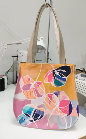 Bardo style bag - Colorful fantasy - Premium style bag from BARDO ART WORKS - Just lvabstract, black, blue, floral, handemade, nocturne, pink, summer69.00! Shop now at BARDO ART WORKS